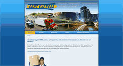 Desktop Screenshot of gent-express.be